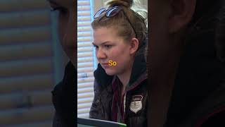 Young Woman Destroys Own Fake ID! #bordersecurity #shorts