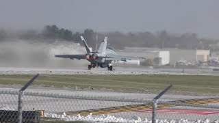 F-18 super hornet | Afterburner takeoff!!!