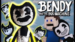 Bendy And The Ink Machine Bootleg Plush Mega Review Video Fake Knock Off Figure Toy Hack