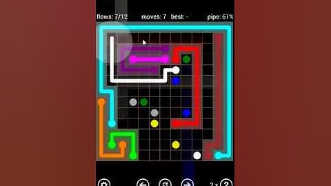 Flow Free - 13 x 13 Jumbo Pack tablet Level 27