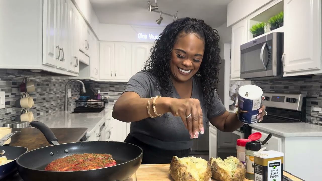 “I Made the Ultimate Valentine’s Day Steak Dinner”