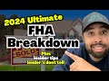 New 2024 fha loan requirements  tips first time home buyers