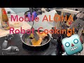 Mobile aloha robot  teleoperating a 3course cantonese meal