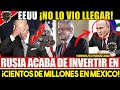 DE ÚLTIMA HORA! MÉXICO RECIBE MILLONARIA OFERTA DE RUSIA ¡EEUU NO LO VIO LLEGAR! AMLO TRIUNFA HOY