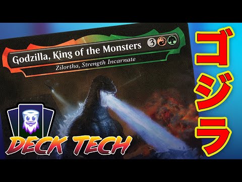 mtg godzilla commander deck Godzilla, King of the Monsters Zilortha, Strength Incarnate Custom Deck Gruul Stompy Beatdown Combat EDH EDH Godzilla Deck - Commander