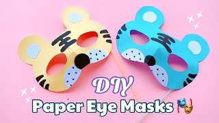 DIY Creative Eye Mask Crafts for fun Activity | Paper crafts idea 💡