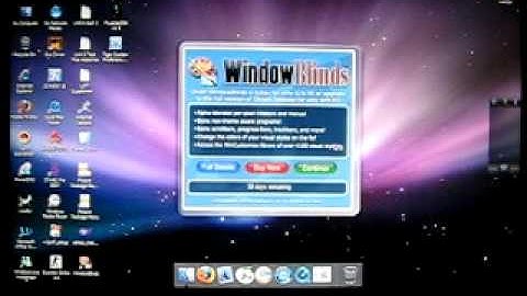My XP transformed to Mac OSX
