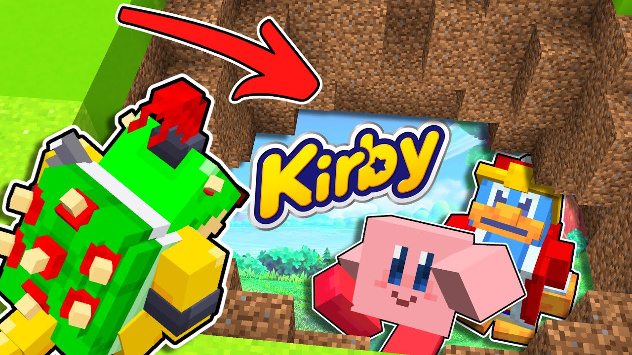 Minecraft Nintendo Fun House | BOWSER JR X KIRBY! [29]