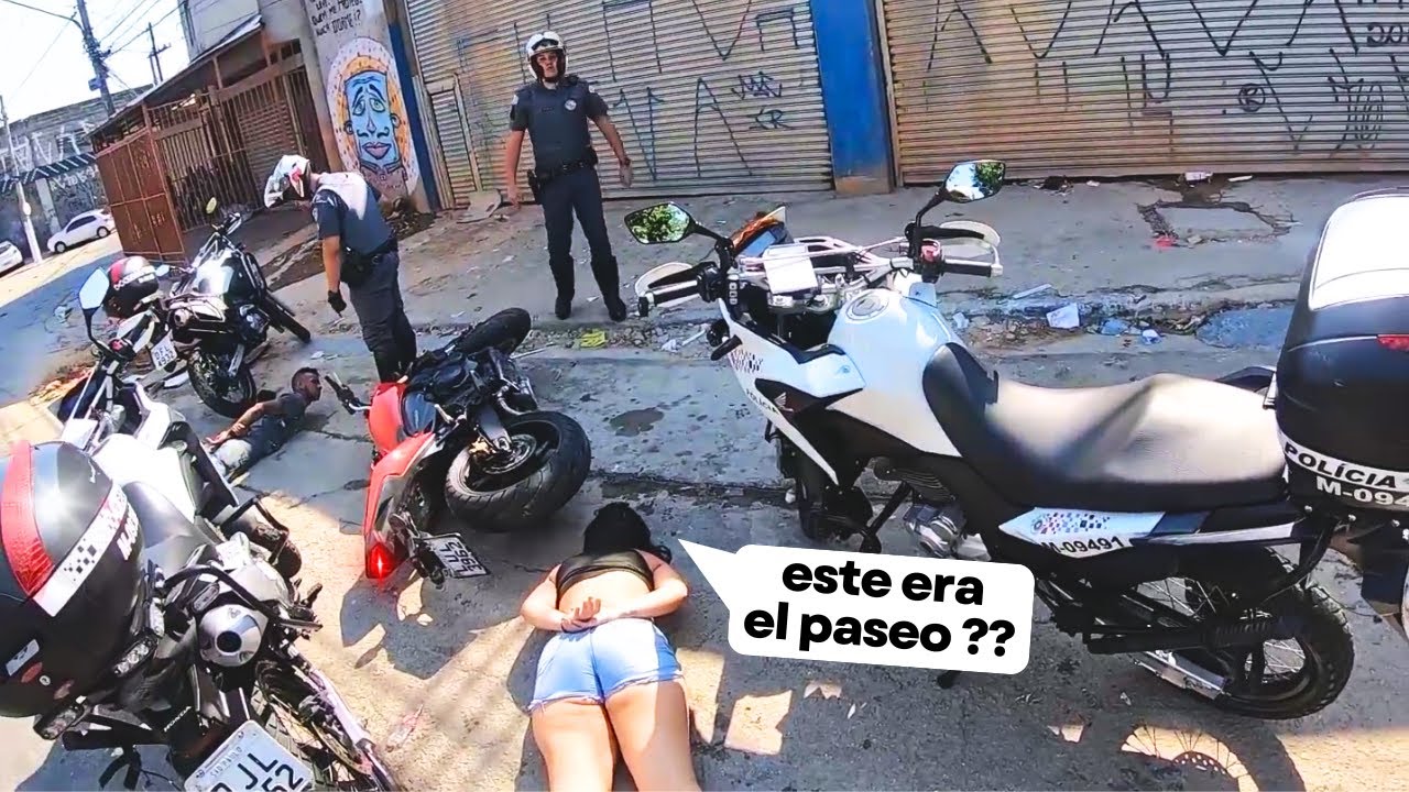 Las Motos de ALTA cilindrada más Veloces en Persecuciones Policiales