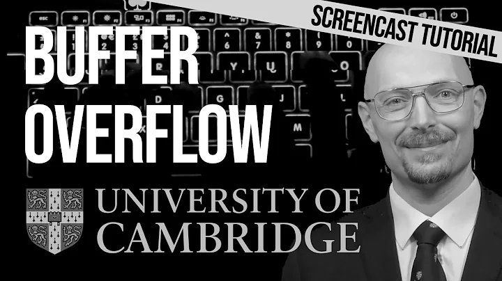 How to exploit a buffer overflow vulnerability (security@cambridge screencast)