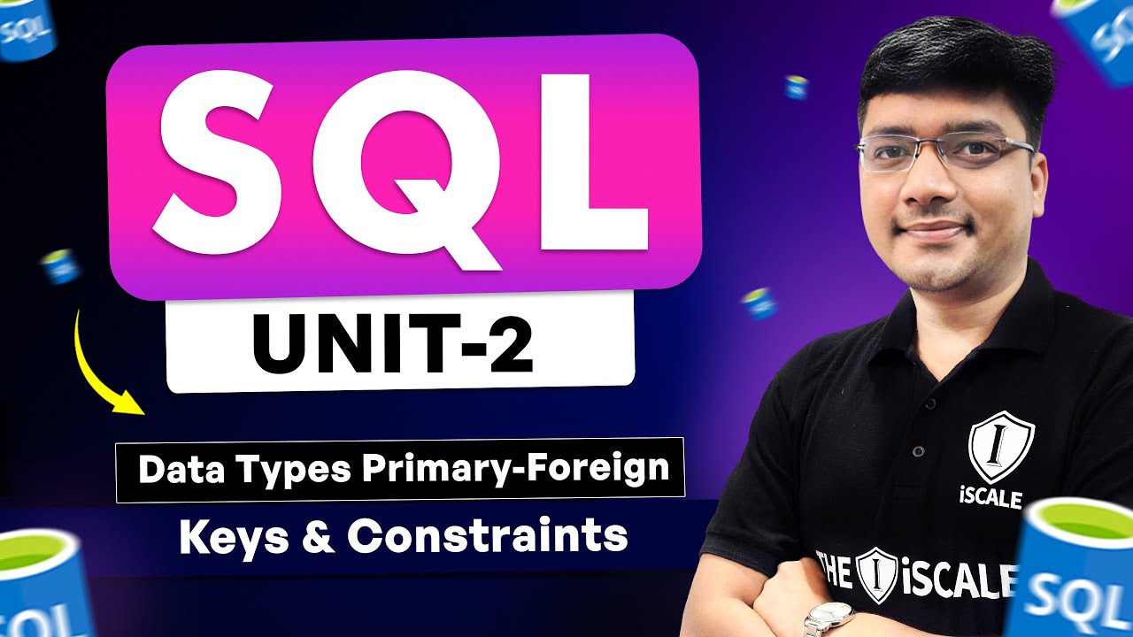 SQL Unit 2: Data Types, Primary & Foreign Keys, and Constraints ...
