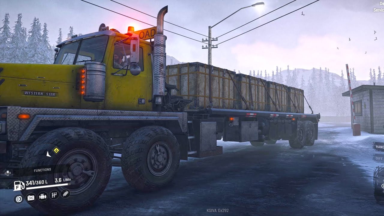 SnowRunner 4K Gameplay Alaska Heavy Duty Truck Deliver Pipeline YouTube