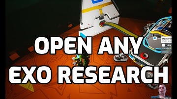 Astroneer 1.19 Patch - Collecting research items on Atrox