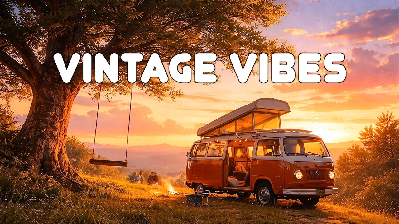 Vintage Camper Dreams 🌅 Chill LoFi Beats | Calm Background Music for Streaming, Study & Relax