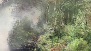 Melanie Mccollin-Walker, The Light Within, 137Cm X 127Cm Acrylics On Belgian Linen