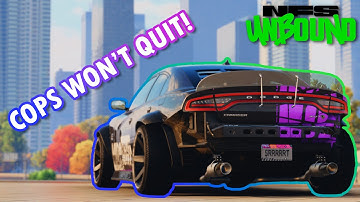 NFS Unbound Gameplay - INSANELY Long Police Chases