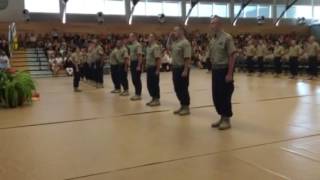 MCA Class 1-2016 2nd Platoon drill & ceremony