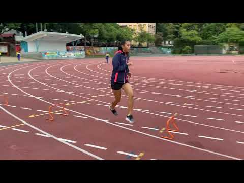 S型助跑訓練（2.5m)跳高助跑專項訓練