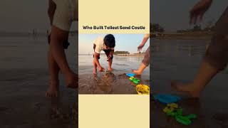 The Ultimate Sand Castle Challenge! #shorts #vlog #trending