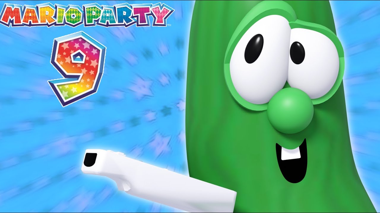 Larry the Cucumber Playable in Mario Party 9 (WIP) - Mod Showcase