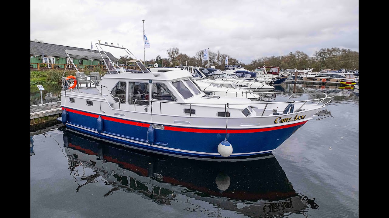 Linssen 32 Sl – Caryl Anna Year 1988 Price £29,950 inc VAT Location Thames and Kennet Marina