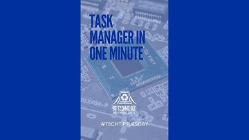 Windows Task Manager in one minute