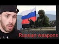 REACTION to Russian army weapons: top 40