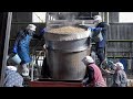 赤味噌豆麹を手作業で作る職人技。赤味噌の都・岡崎で100年以上作り続ける伝統の豆麹。
