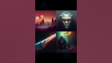 AI dreaming of Science Fiction - Midjourney