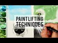 4 Ways to Lift Watercolor Paint Tips and Tricks