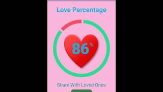 Love Calculator App screenshot 1