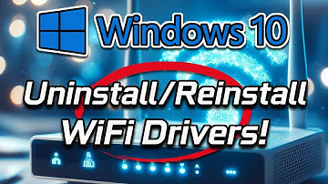 How To Uninstall and Reinstall WiFi Drivers in Windows 10 📶🔁