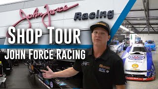 John Force Racing Shop Tour With Austin Prock