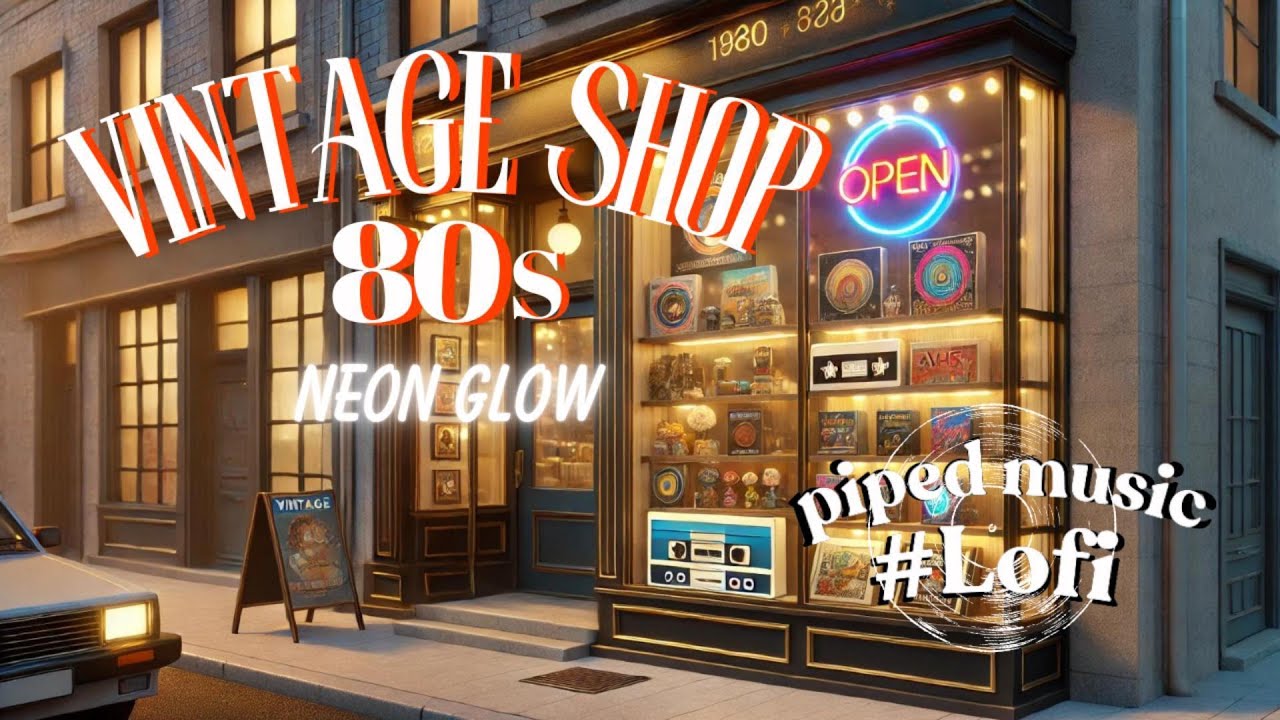 Vintage Shop 1980s Lofi Music_Vol.1/ Neon Glow #lofi #80s - YouTube