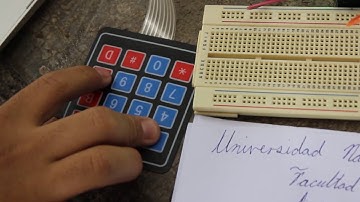 Arduino - Teclado de 4x4 y display de 7 segmentos