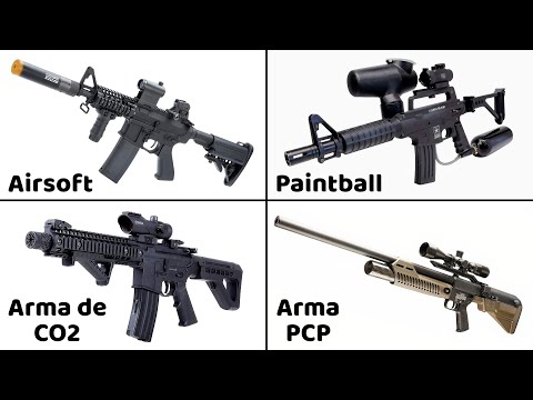 Vídeo: Pistola de paintball: dispositivo e propósito