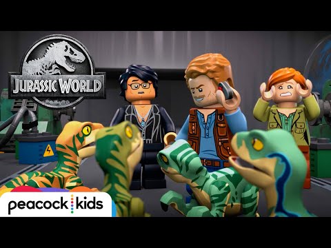 This LEGO stop-motion animation shows you what sorts of spectacles you may encounter in Jurassic Wor. 