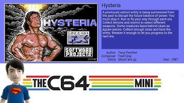 The C64 MINI Games - Hysteria