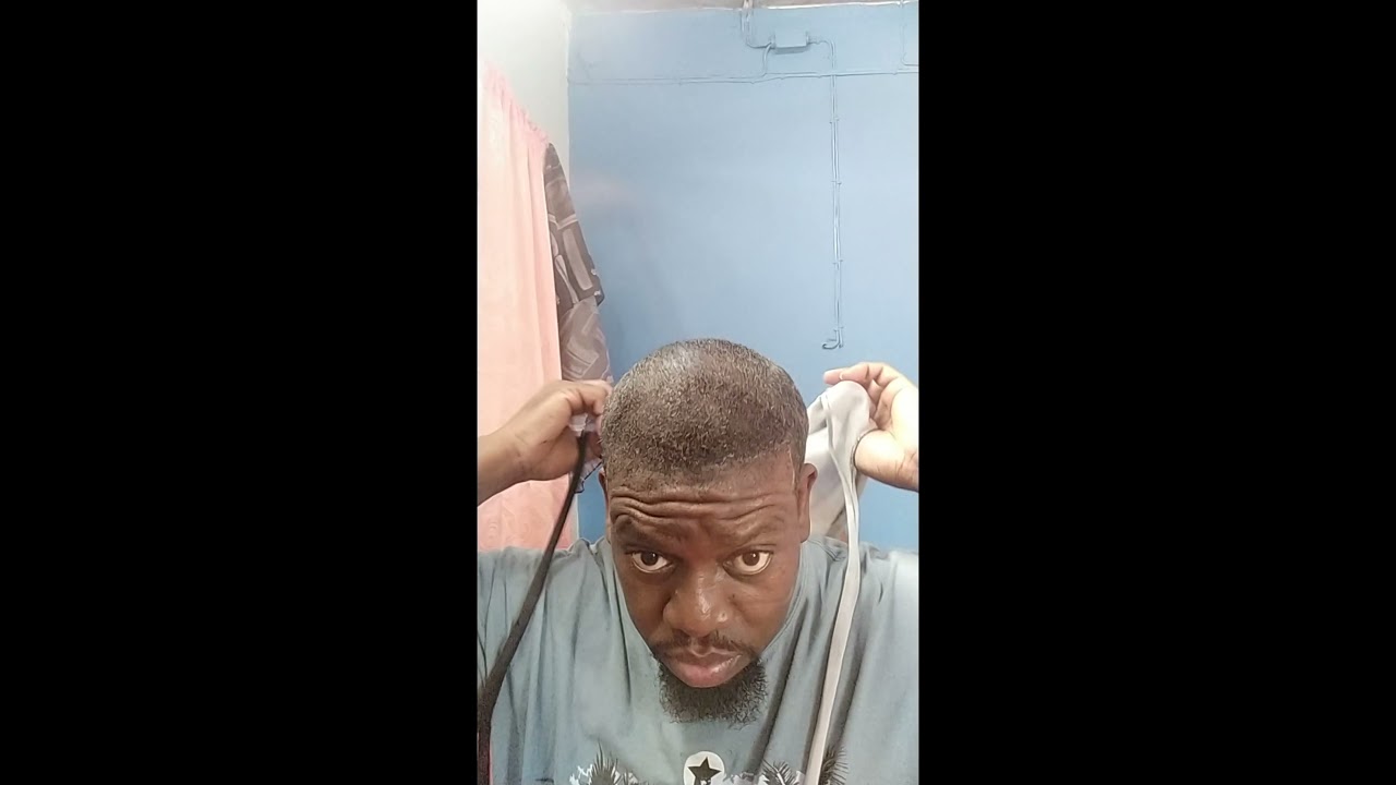 HAIRLINE REPAIR Tutorial using Hair illusion unit.
