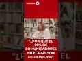 "¿POR QUÉ EL 90% DE COMUNICADORES EN EL PAÍS SON DE DERECHA?" | #shorts #política #debate #4t #usa