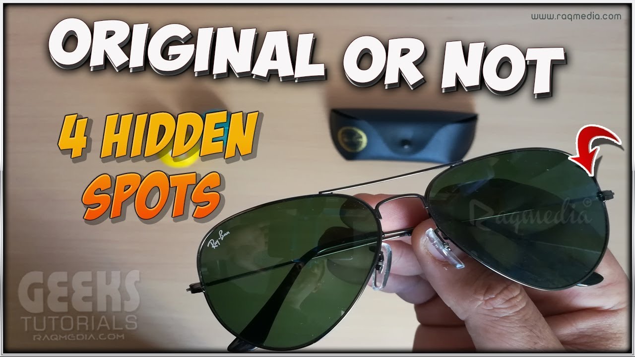 ray ban aviator serial number check