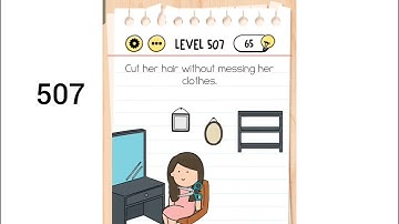 Brain Test Level 507 Walkthrough