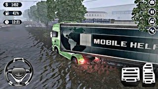 Heavy Truck Driver Transport Cargo Game Video screenshot 4