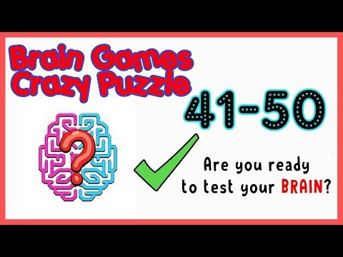 Brain Games Crazy Puzzle Level 41 42 43 44 45 46 47 48 49 50 Walkthrough Solution