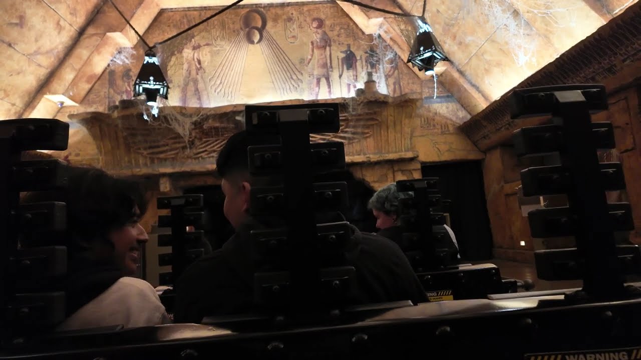 Revenge of the Mummy - 2025 POV - Universal Studios Hollywood Ride | 3RD Row