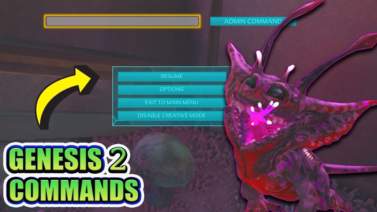 Ark Genesis Part 2 Spawn Commands Guide All Spawn Codes Game Leaks
