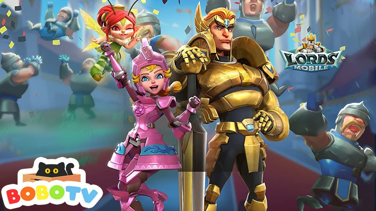 BOBOTV | Playing Lords Mobile - Gamota  Hot Trending IOS Android Mobile Game - Part 1