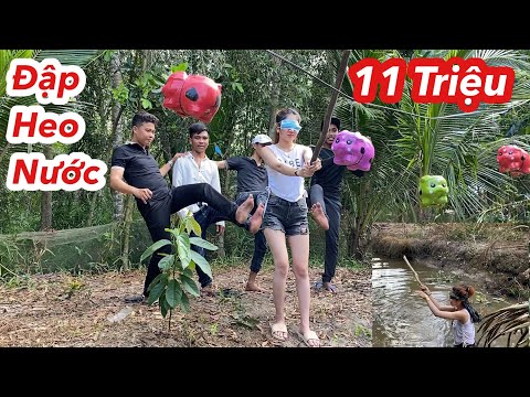 Video Té Lộn Sào Với Trò Chơi Đập Heo Nước Nhận 11tr của... - youtube
