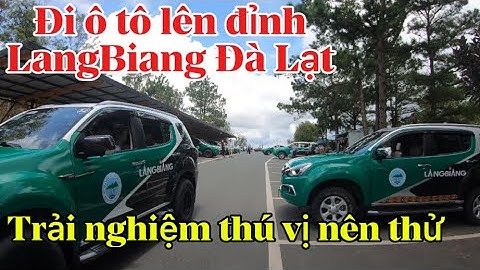 Đường lên đỉnh núi LangBiang ￼ Đà Lạt hôm nay# du lịch Đà Lạt # mới nhất 