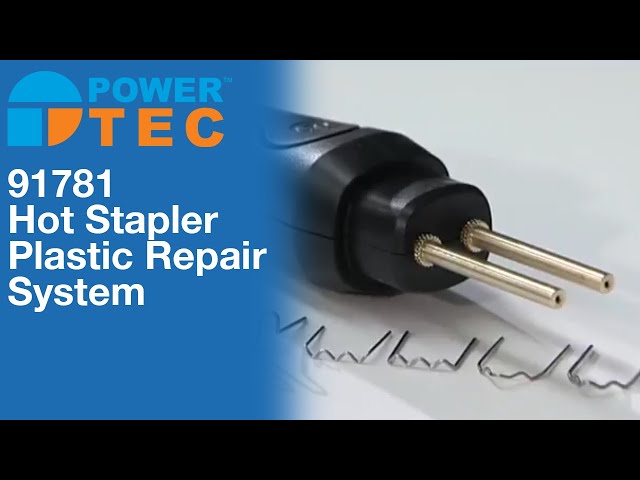 How to Repair Plastic Parts - Fix Plastic Tabs, Clips, Posts & More -  Eastwood Hot Stapler 